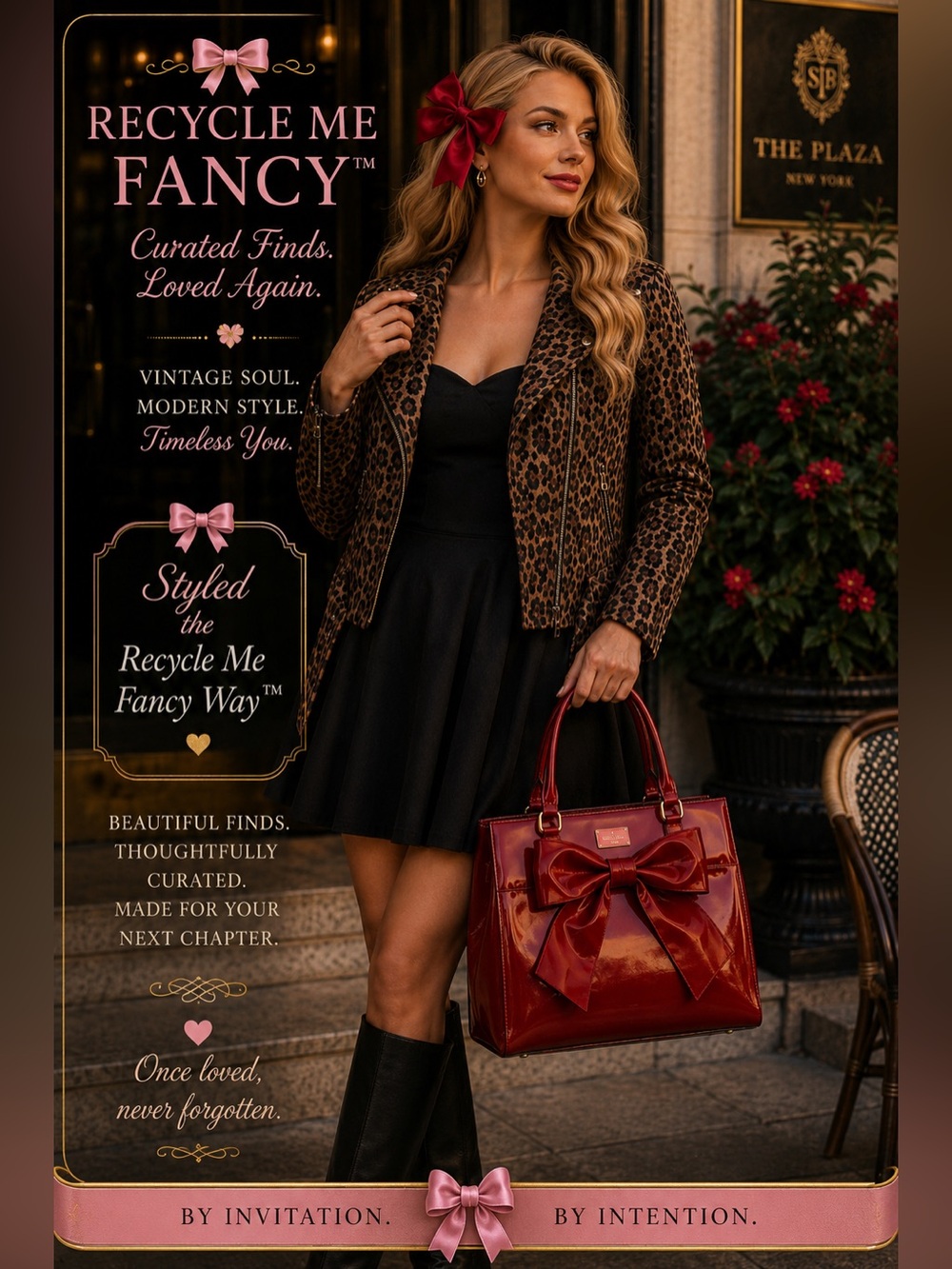 Boutique item - Leopard Print Moto Jacket - Brown/Tan
